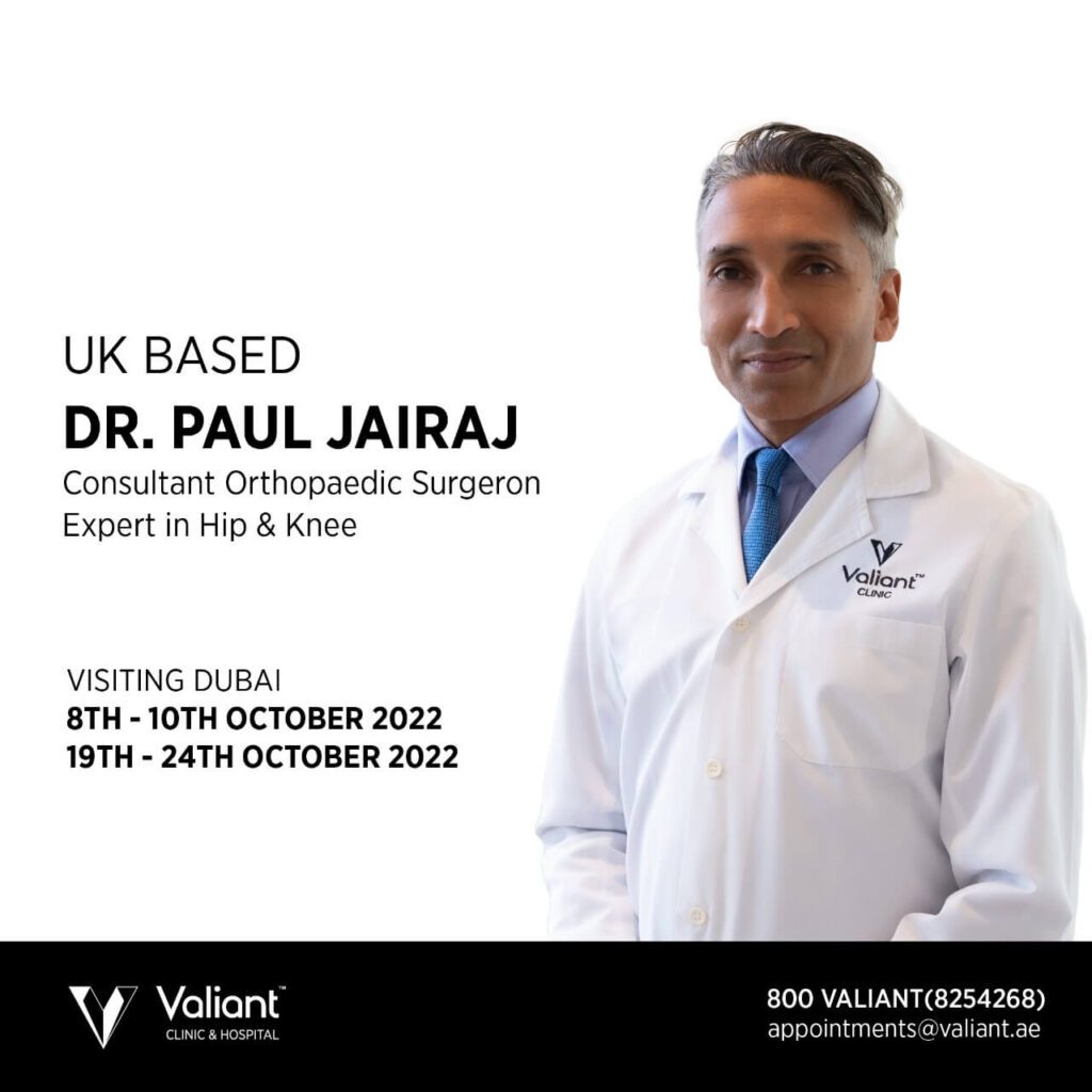 Dr Paul Jairaj Visiting Dubai October