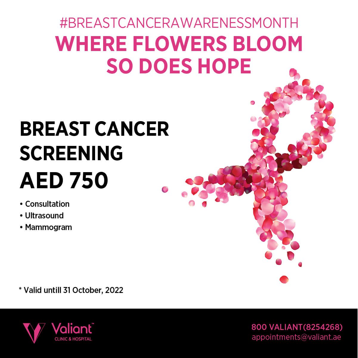 breast cancer awareness month dubai